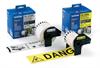 Plasttape 62 mm gul  DK22606