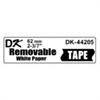 Brother papirtape 62 mm hvid aft.  DK 44205