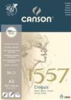Canson Tegnepapir 120gram A3 blok med topspiral, 50 sider