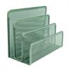 Brevholder med 3 rum Basic, metal, sort el. s�lv