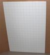 Fix skumplade 5mm 70x100, med kl�b 1 side, hvid k�rne