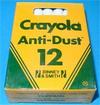Tavle kridt, Crayola,  Hvid, Anti dust, tavlekridt