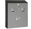 V�gmonteret udend�rs askeb�ger 3,1liter. sort/gr�