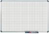Whiteboard tavle med raster, 90 x 120cm med 10mm indeling