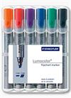 Staedtler Flipchart marker 356 WP 6, s�t m/6stk.