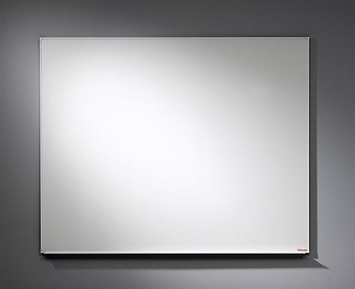 Whiteboard tavle 200cm x 120cm, glasemaljeret med ALUramme 
