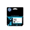 HP 711 black ink cartridge, 38 ml