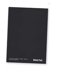 Den sorte blok A3 300gram  papir, hovedlim.