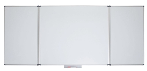 Whiteboard tavle foldetavle 100cm x 120cm (100x240cm) Fragtfri levering.