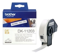 Brother DK11203 - Arkivmappe label - 17x87mm - 300stk