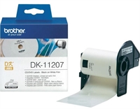 Brother DK11207 - CD/DVD label ø58mm - 100stk