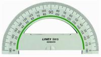 Linex vinkelmåler S910 super, havlcirkulær, 180g, 100mm