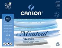 Canson akvarelblok Montval, 300gram, 18x25cm 