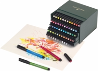 Faber Castell  PITT Artist Penne Studio Boks med 60 farver