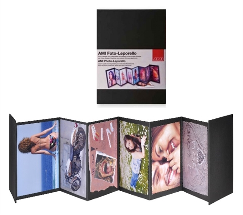 Fotoalbum Leporello 14x19cm, 270gram papir, 14 sider