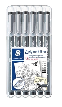 Staedtler Mars pigment marker sæt 308 SB6P