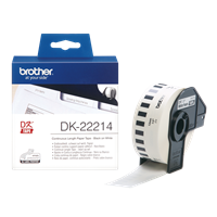 Brother DK22214 - Papirtape 12mm HVID - 30,48 meter