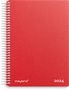 Mayland Dagkalender rød PP-plast 2024 nr. 24210040