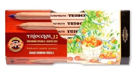 Koh-I-Noor Triocolor Grand Drawing Pencils