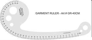 Skrædder lineal  40cm GR40