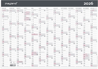 Mayland Kontorkalender Moderne A3 1x13 mdr. 2026 nr. 26063300
