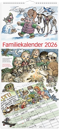 Mayland Familiekalender Otto Dickmeiss & Lilja Scherfig 2026 nr. 26066100