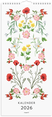 Mayland Vægkalender Blomster 2026 nr. 26066110