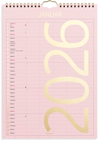 Mayland Familiekalender Color lille 2026 nr. 26066120