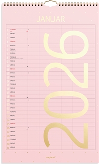 Mayland Familiekalender Color stor 2026 nr. 26066130