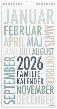 Mayland Familiekalender TrendArt 2026 nr. 26066190