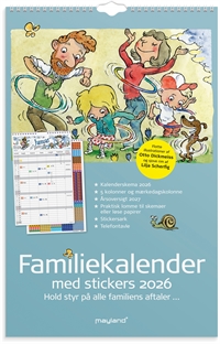 Mayland Familiekalender Otto Dickmeiss & Lilja Scherfig 5 kol. 2026 nr. 26066240