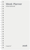 Mayland Week Planner International tværformat REFILL 2026 nr. 26085500