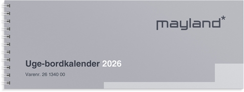 Mayland Uge-bordkalender 2026 nr. 26134000