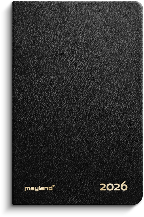 Mayland Lommekalender uge sort kunstskind indbundet 2026 nr. 26162010