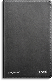 Mayland Noteringskalender 2 dage sort kunstskind 2026 nr. 26180000