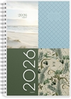 Mayland A5 ugekalender højformat m/4 illu. PP-plast 2026 nr. 26200400