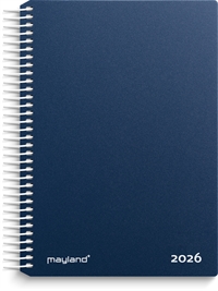 Mayland Dagkalender blå PP-plast 2026 nr. 26210020