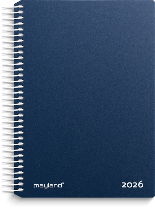 Mayland Dagkalender blå PP-plast 2026 nr. 26210020