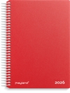 Mayland Dagkalender rød PP-plast 2026 nr. 26210040
