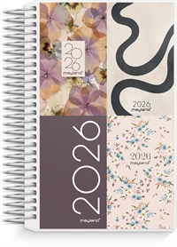 Mayland Mini dagkalender m/4 illu. PP-plast 2026 nr. 26230500