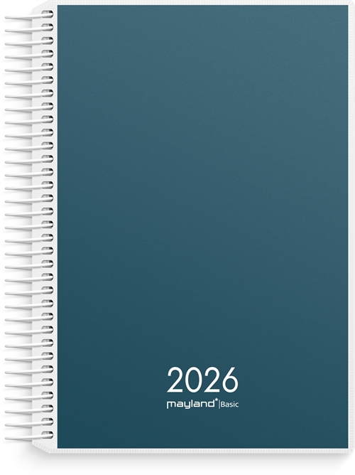 Mayland Basic dagkalender PP-plast 2026 nr. 26265000
