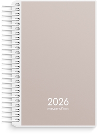 Mayland Basic mini dagkalender PP-plast 2026 nr. 26266000