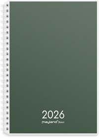 Mayland Basic ugekalender A5 PP-plast 2026 nr. 26267000