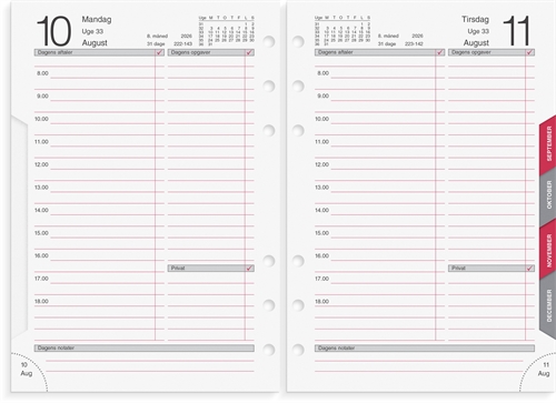 Mayland System MM dagkalender REFILL 2026 nr. 26285000