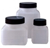 Plastflaske PE-Flaske, mat 100 ml.  6 stk. pr. pk.