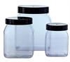 PVC dåse glasklar 100 ml.  6 stk. pr. pk.