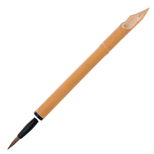 Bambus pen med pensel