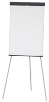 Flipover Whiteboard Standard, melamin 66 x 97cm, udtrækkelige ben