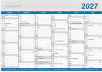 Mayland Kontorkalender Klassisk A5 2027 nr. 27058000