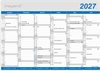 Mayland Kontorkalender Klassisk A4 2027 nr. 27059000